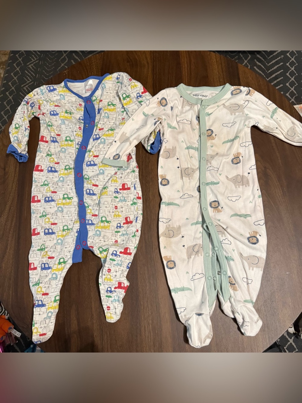 Baby boy sleeper set